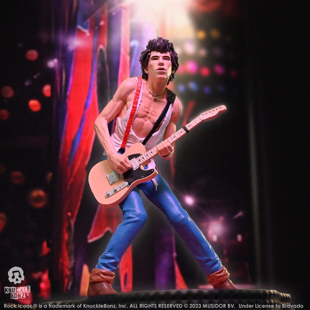Knucklebonz The Rolling Stones Keith Richards (Tattoo You Tour 1981) Rock Iconz Statue
