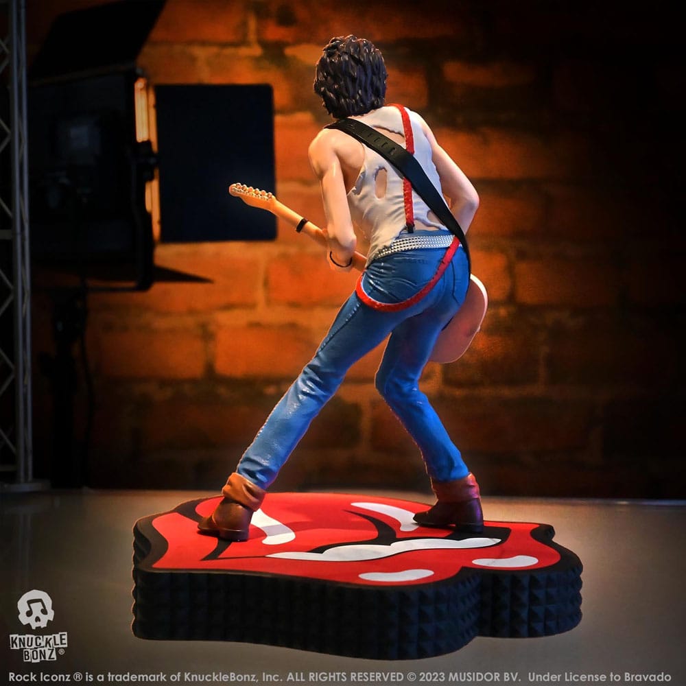 Knucklebonz The Rolling Stones Keith Richards (Tattoo You Tour 1981) Rock Iconz Statue
