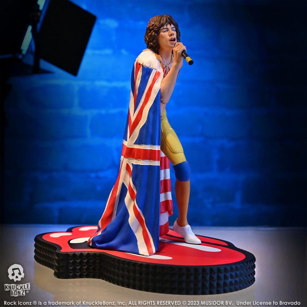 Knucklebonz The Rolling Stones Mick Jagger (Tattoo You Tour 1981) Rock Iconz Statue