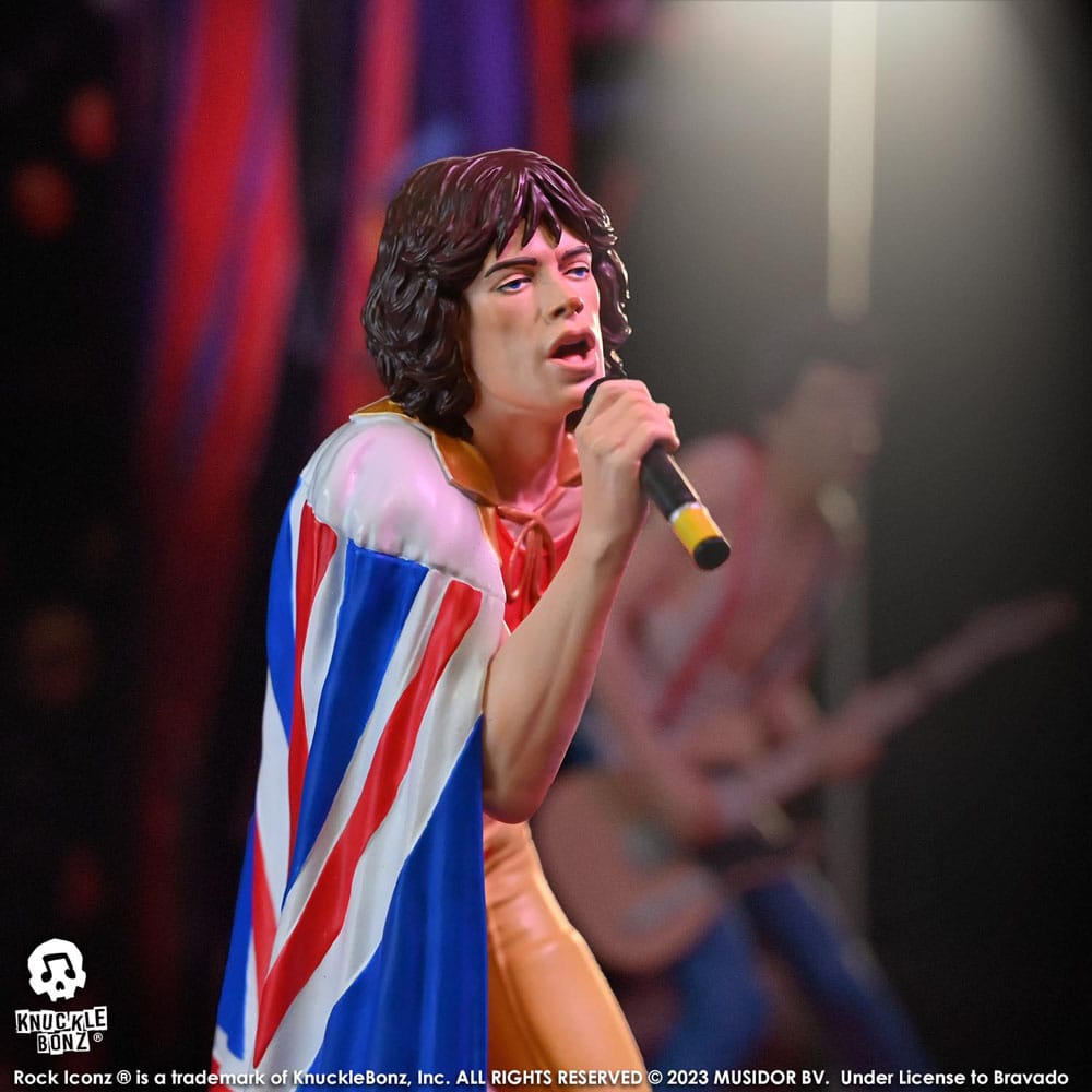 Knucklebonz The Rolling Stones Mick Jagger (Tattoo You Tour 1981) Rock Iconz Statue
