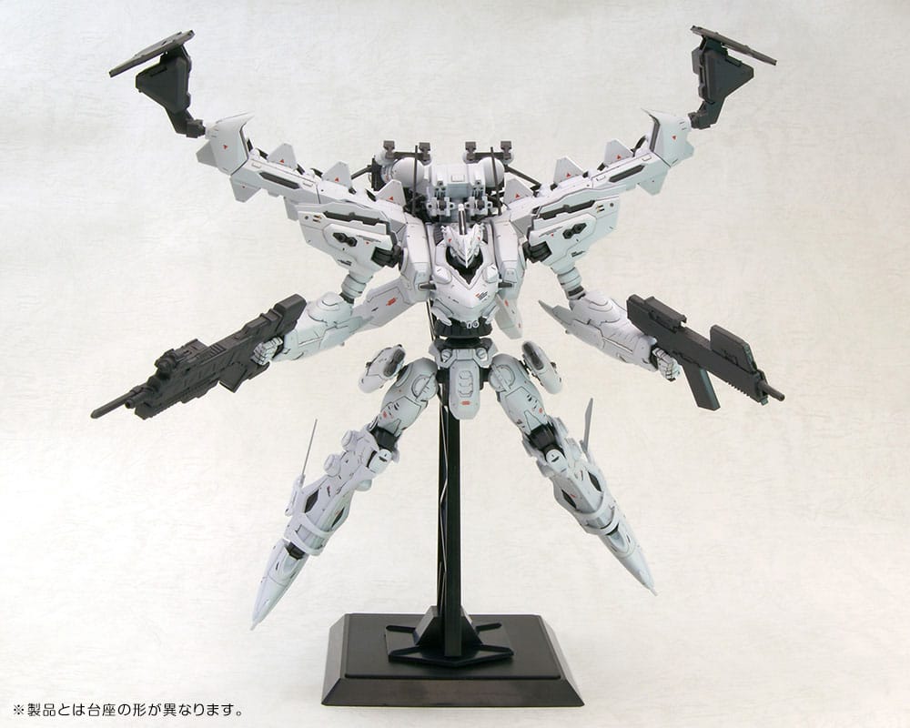 Kotobukiya Armored Core Lineark White-Glint & V.O.B Set (Reproduction) 1/72 Plastic Model Kit
