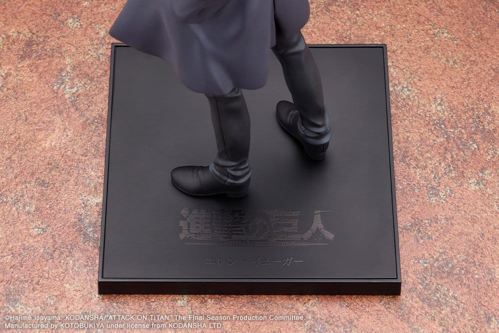 Kotobukiya Attack On Titan The Final Season Eren Yeager Oshi Works Ver. Figur