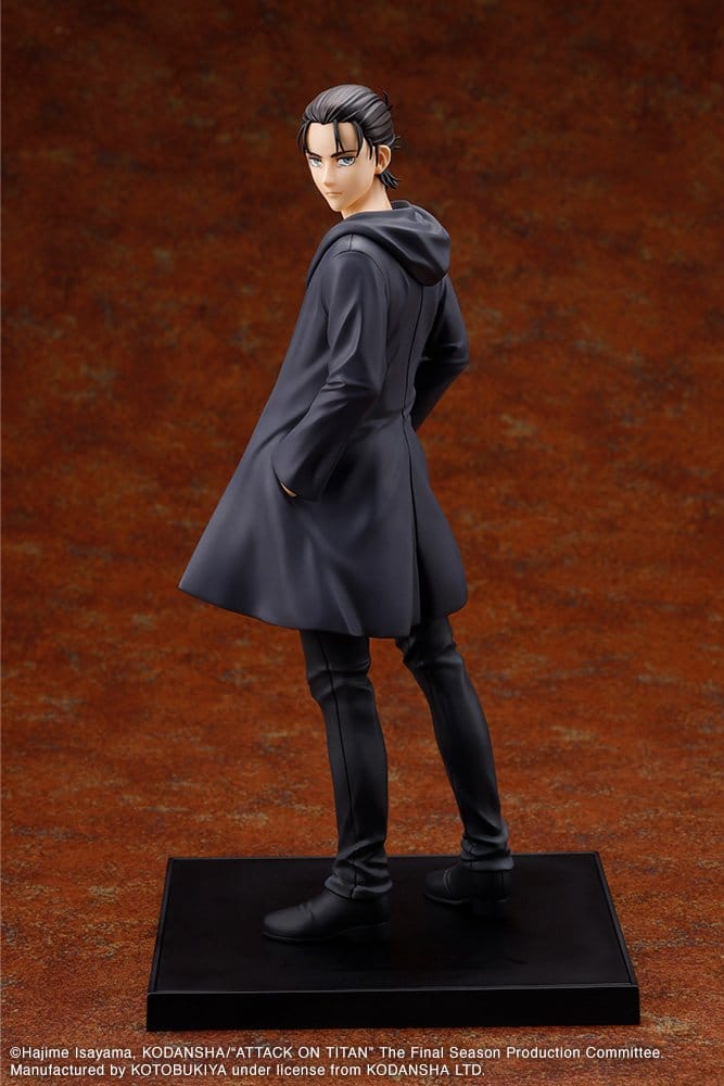 Kotobukiya Attack On Titan The Final Season Eren Yeager Oshi Works Ver. Figur