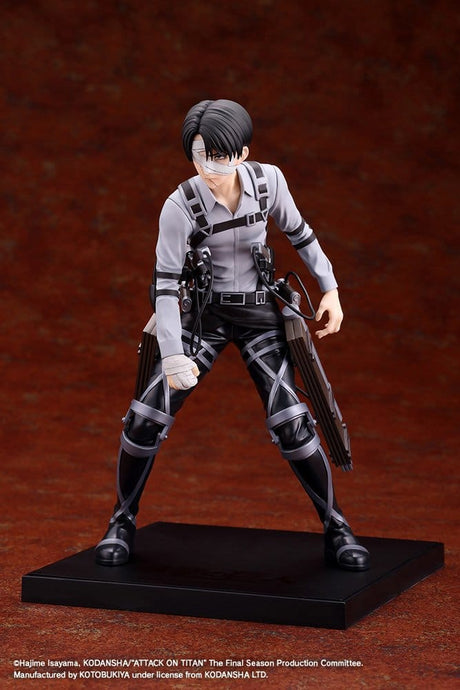 Kotobukiya Attack on Titan The Final Season Levi Ackerman The Final Season Ver. Oshi Works Figur