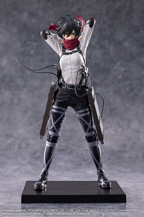 Kotobukiya Attack on Titan The Final Season Mikasa Ackerman Ver. Oshi Works Figur
