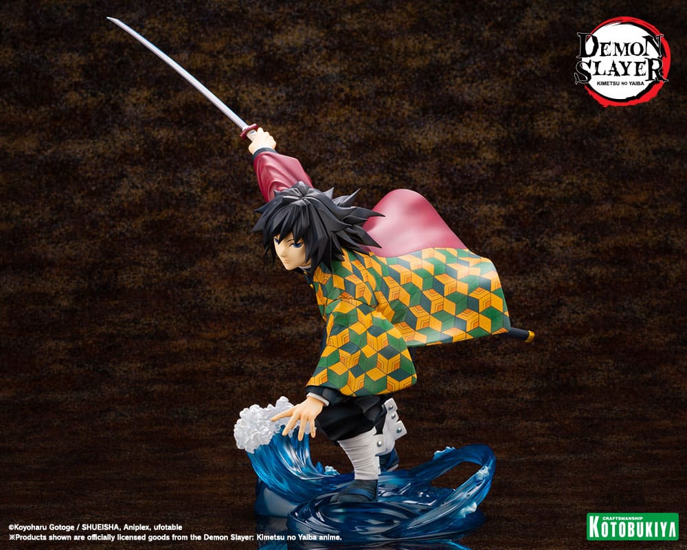Kotobukiya Demon Slayer Kimetsu no Yaiba Giyu Tomioka ARTFXJ 1/8 Statue