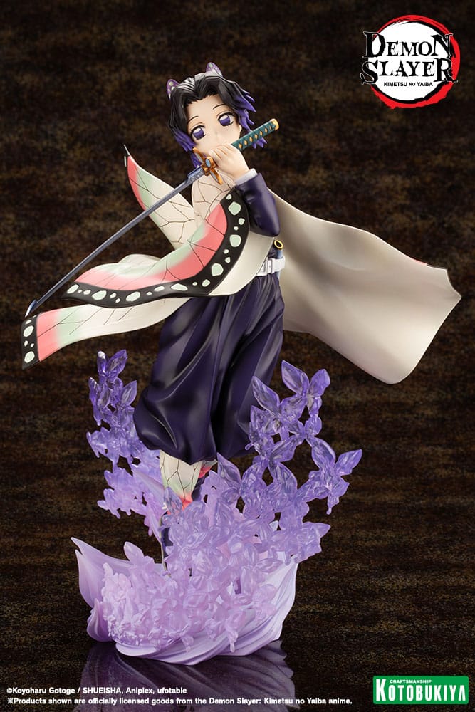 Kotobukiya Demon Slayer Kimetsu no Yaiba Shinobu Kocho ARTFXJ 1/8 Statue