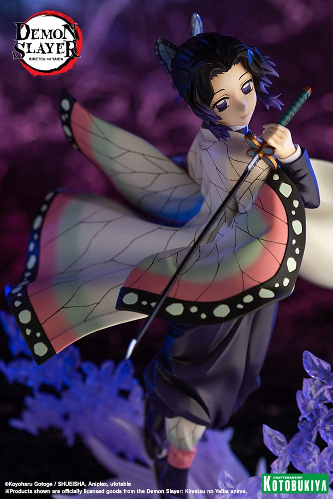 Kotobukiya Demon Slayer Kimetsu no Yaiba Shinobu Kocho ARTFXJ 1/8 Statue