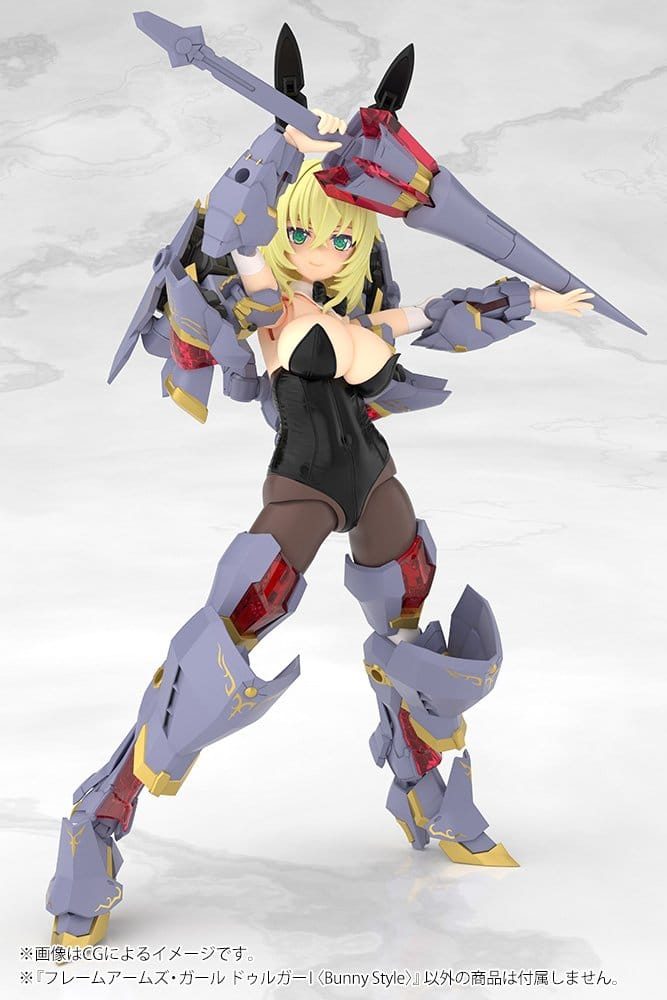 Kotobukiya Frame Arms Girl Durga Bunny Style Plastic Model Kit