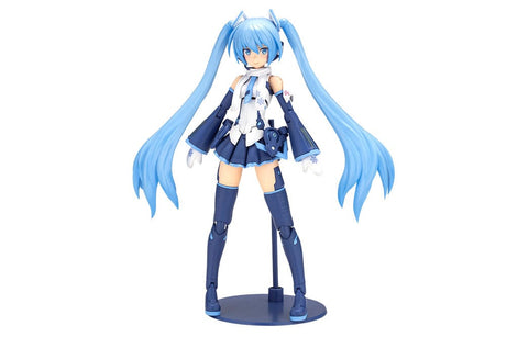 Kotobukiya Frame Arms Girl Frame Music Girl X Hatsune Miku Snow Miku Another Color Ver. Plastic Model Kit