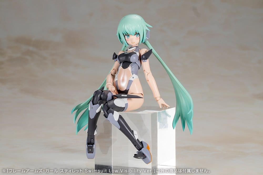 Kotobukiya Frame Arms Girl Stylet Swimsuit Low Visibility Ver. Plastic Model Kit