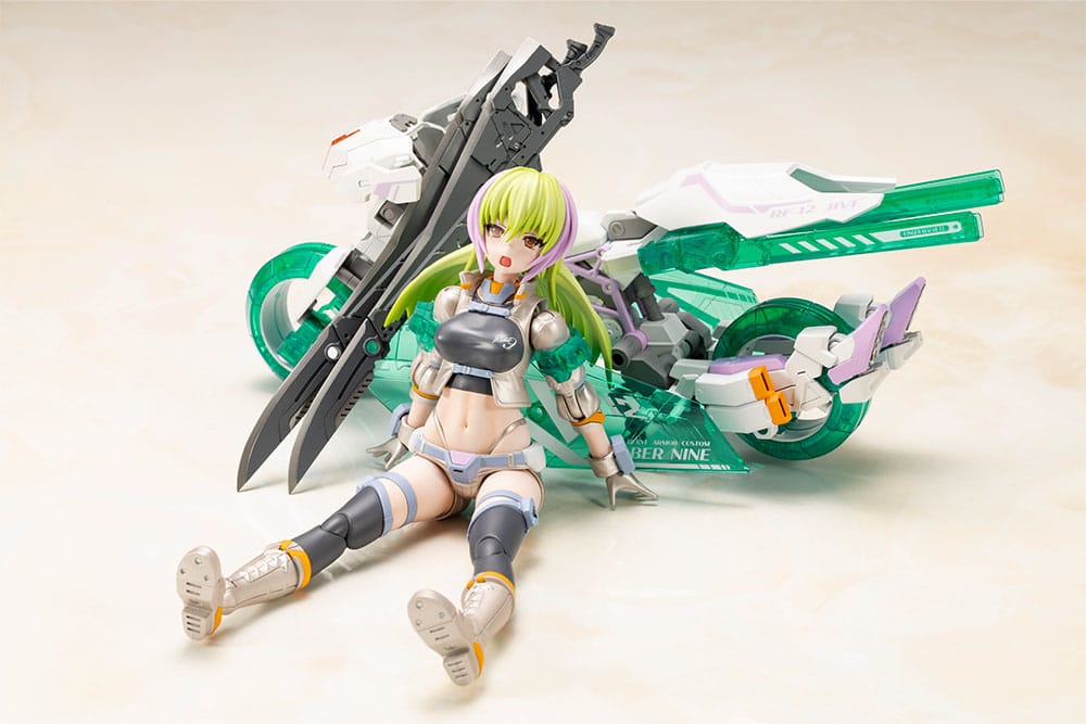 Kotobukiya Frame Arms Girl Wilber Nine Beryl Armor Custom Plastic Model Kit
