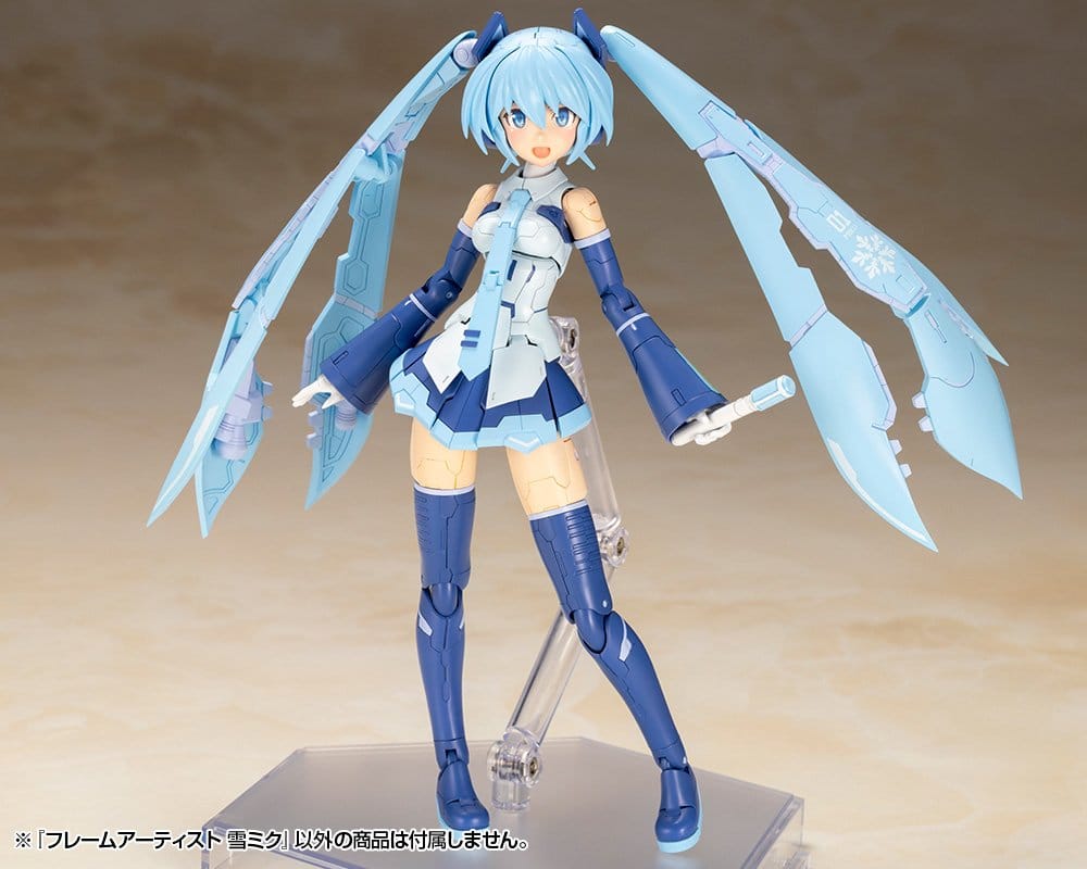 Kotobukiya Frame Arms Snow Miku Frame Artist 1/100 Plastic Model Kit