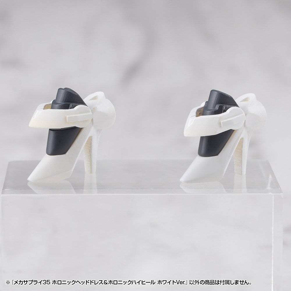 Kotobukiya Kotobukiya M.S.G. Model Kit Mecha Supply 34 Holonic Headdress & Holonic High Heels White Ver. Zubehör-Set