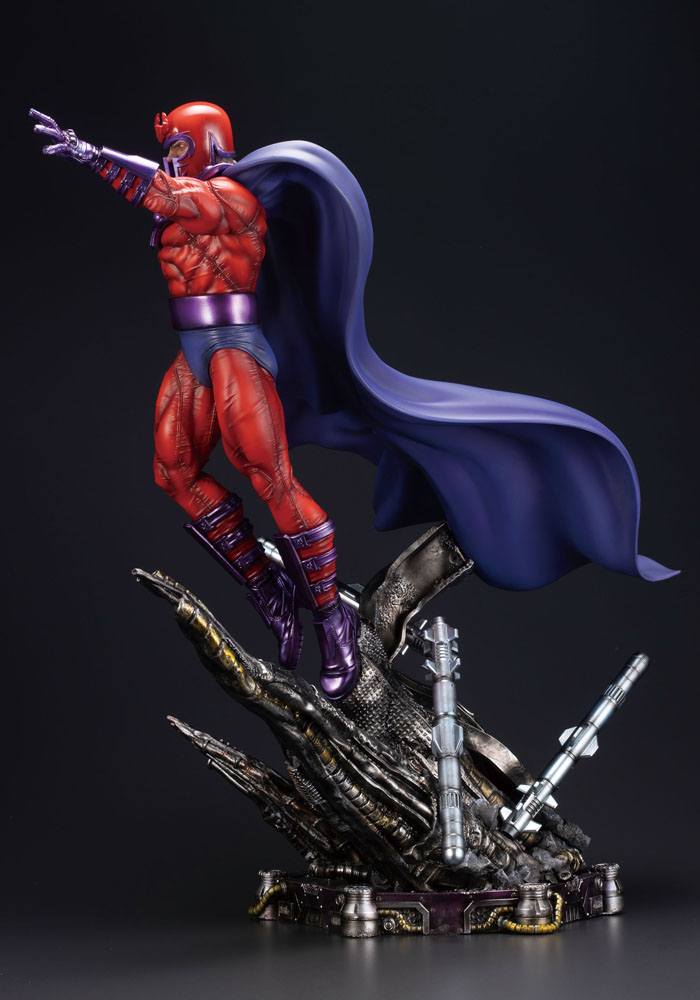 Kotobukiya Marvel Magneto 48 cm Fine Art 1/6 Statue - Beschädigte Verpackung