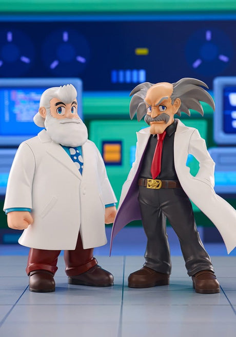 Kotobukiya Mega Man Dr. Wily & Dr. Light Oshi Works Figuren 2er-Pack