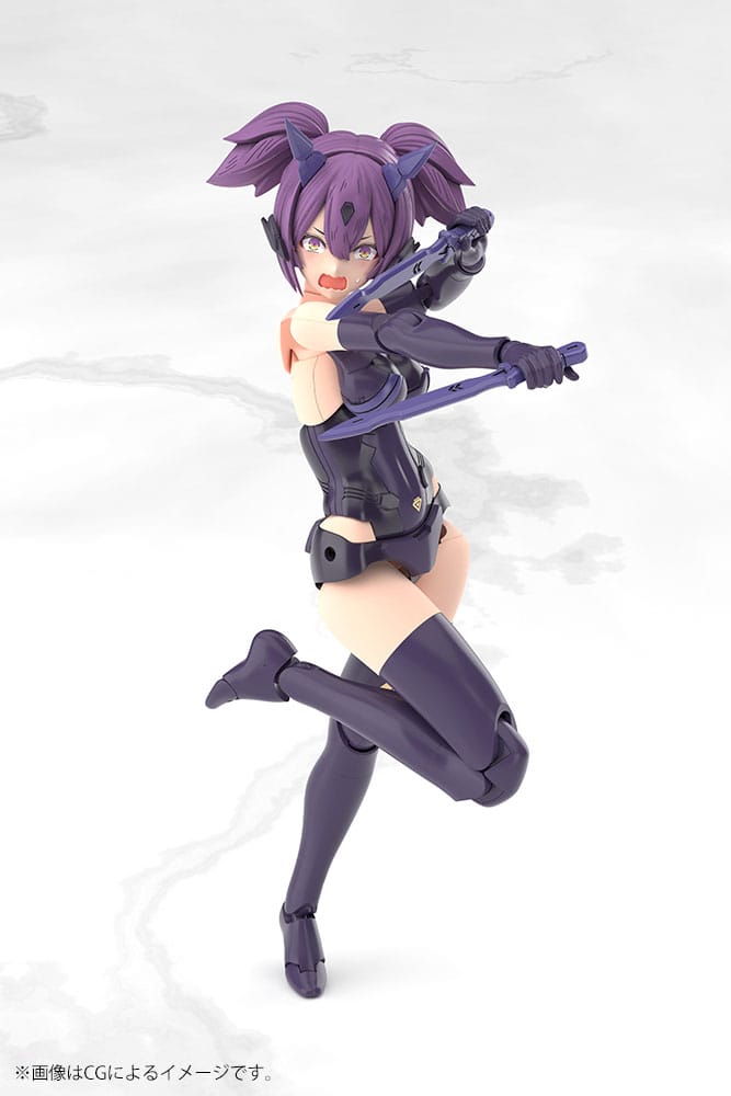 Kotobukiya Megami Device Asra Ninja Kaname Shadow Edition Full Package 1/1 Plastic Model Kit