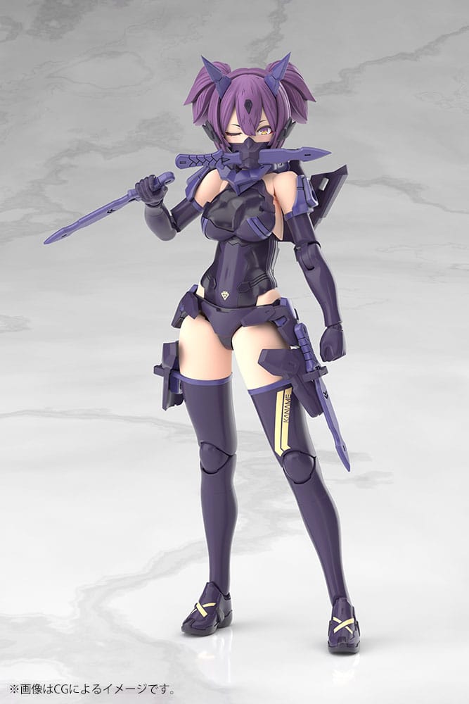 Kotobukiya Megami Device Asra Ninja Kaname Shadow Edition Full Package 1/1 Plastic Model Kit