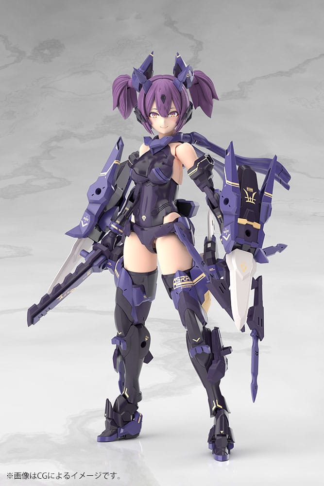 Kotobukiya Megami Device Asra Ninja Kaname Shadow Edition Full Package 1/1 Plastic Model Kit