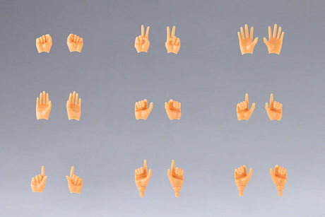 Kotobukiya Megami Device M.S.G. 09 Hand Set Skin Color E 1/1 Zubehör-Set Plastic Model Kits