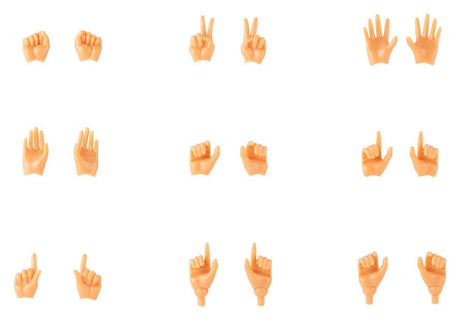 Kotobukiya Megami Device M.S.G. 09 Hand Set Skin Color E 1/1 Zubehör-Set Plastic Model Kits