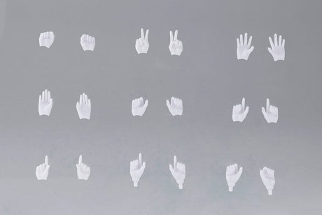 Kotobukiya Megami Device M.S.G. 09 Hand Set Skin Color White für Plastic Model Kits 1/1 Zubehör-Set