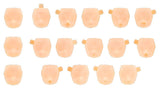 Kotobukiya Megami Device M.S.G. 10 Face Set Puni Mofu 01 Skin Color D 1/1 Zubehör-Set für Plastic Model Kits