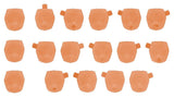 Kotobukiya Megami Device M.S.G. 10 Face Set Puni Mofu 01 Skin Color E Plastic Model Kits Für 1/1 Zubehör-Set