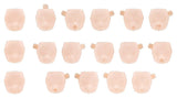 Kotobukiya Megami Device M.S.G. Puni Mofu 01 Skin Color C 10 Face Set für Plastic Model Kits 1/1 Zubehör-Set