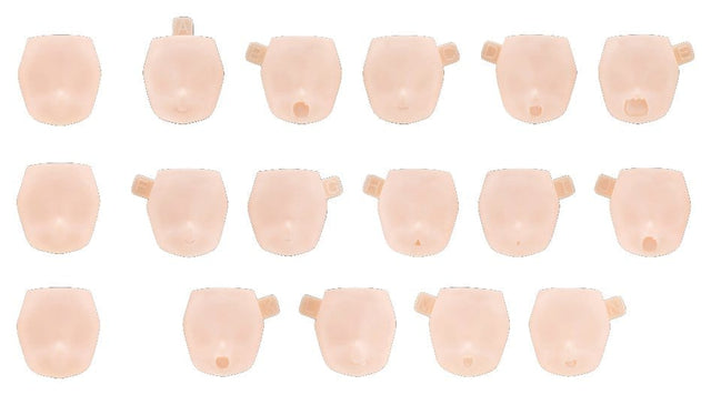Kotobukiya Megami Device M.S.G. Puni Mofu 01 Skin Color C 10 Face Set für Plastic Model Kits 1/1 Zubehör-Set
