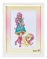 Kotobukiya My Little Pony Bishoujo Fluttershy Chara Fine Graph Kunstdruck
