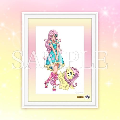 Kotobukiya My Little Pony Bishoujo Fluttershy Chara Fine Graph Kunstdruck