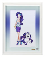 Kotobukiya My Little Pony Bishoujo Rarity Chara Fine Graph Kunstdruck