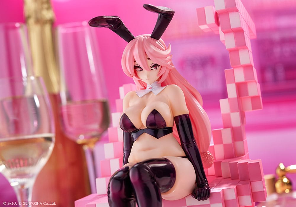 Kotobukiya Original Character Trick Bunnies Sitting Bunny Illustration By Kafun 1/7 Statue