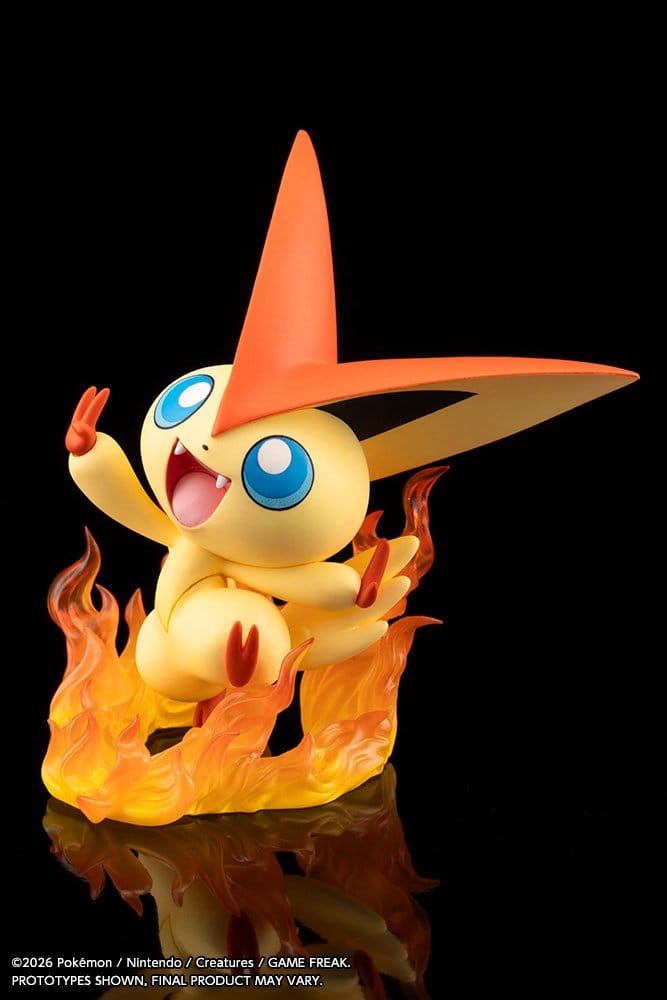 Kotobukiya Pokémon Hilbert With Victini ARTFX J 1/8 Figur