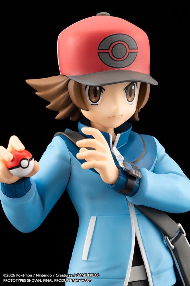 Kotobukiya Pokémon Hilbert With Victini ARTFX J 1/8 Figur