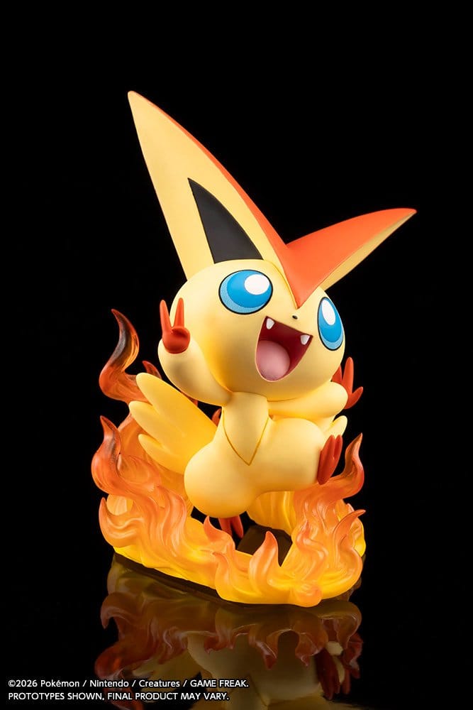 Kotobukiya Pokémon Hilbert With Victini ARTFX J 1/8 Figur