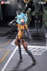Kotobukiya Rusted Brier Rhande Koskinen & RTP-10A Cutting Edge V-HS Tactical Fighter 1/12 Plastic Model Kit