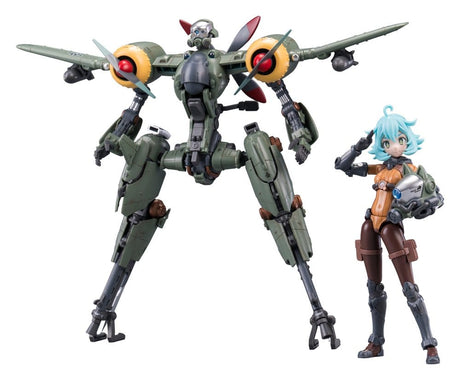 Kotobukiya Rusted Brier Rhande Koskinen & RTP-10A Cutting Edge V-HS Tactical Fighter 1/12 Plastic Model Kit