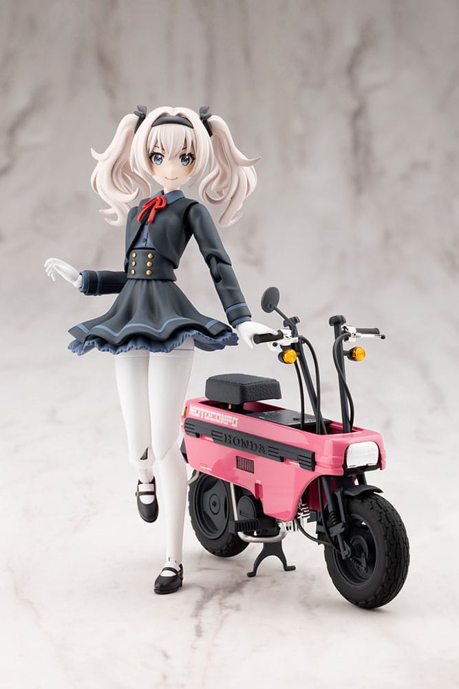 Kotobukiya Sousai Shojo Teien Emma Koishikawa Nocturne with Honda AB12 Motocompo 1/10 Plastic Model Kit