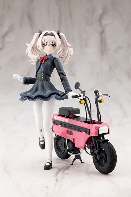Kotobukiya Sousai Shojo Teien Emma Koishikawa Nocturne with Honda AB12 Motocompo 1/10 Plastic Model Kit