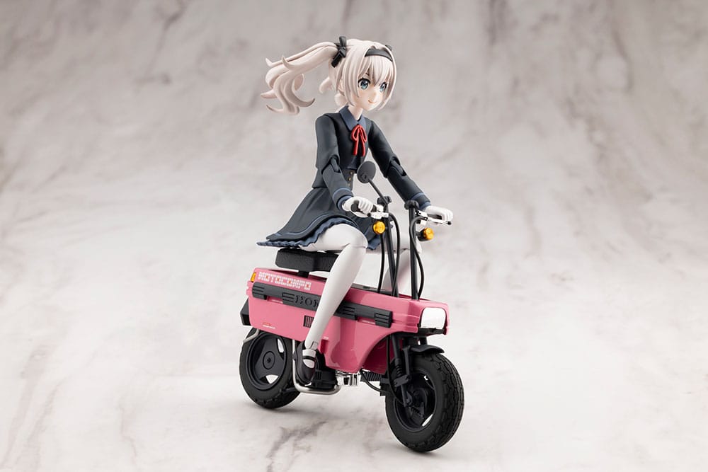 Kotobukiya Sousai Shojo Teien Emma Koishikawa Nocturne with Honda AB12 Motocompo 1/10 Plastic Model Kit
