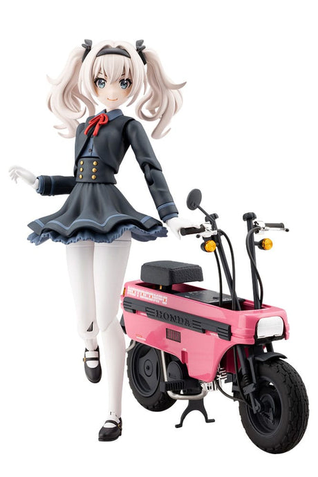 Kotobukiya Sousai Shojo Teien Emma Koishikawa Nocturne with Honda AB12 Motocompo 1/10 Plastic Model Kit