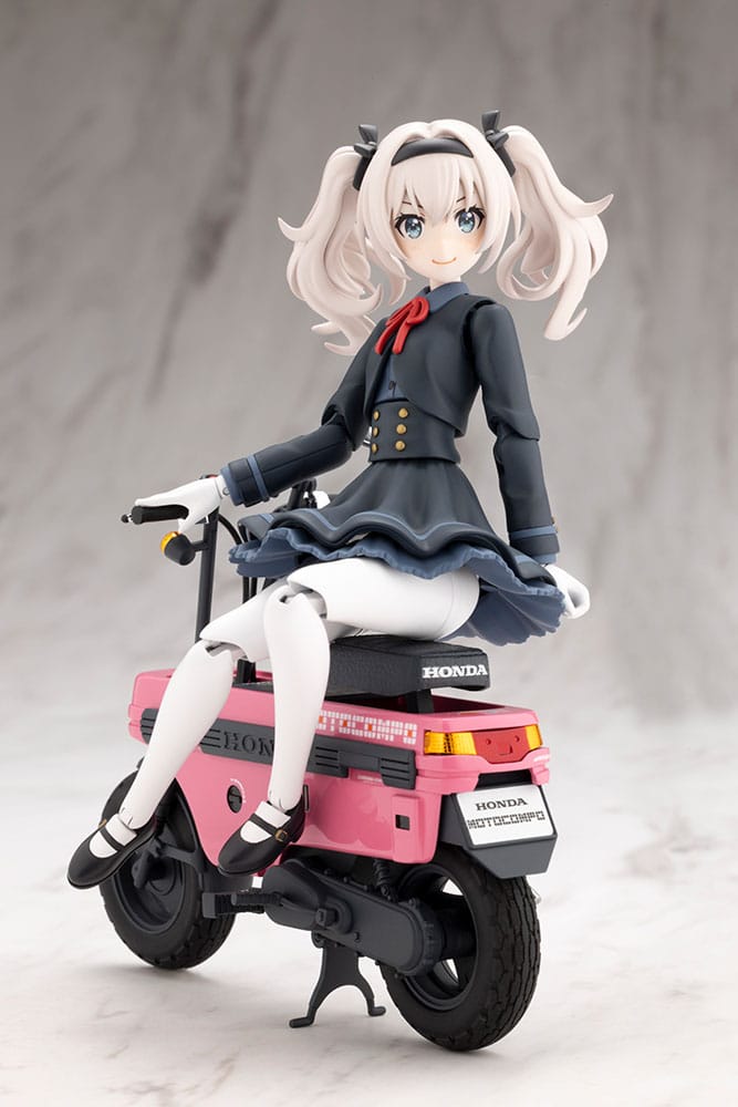 Kotobukiya Sousai Shojo Teien Emma Koishikawa Nocturne with Honda AB12 Motocompo 1/10 Plastic Model Kit