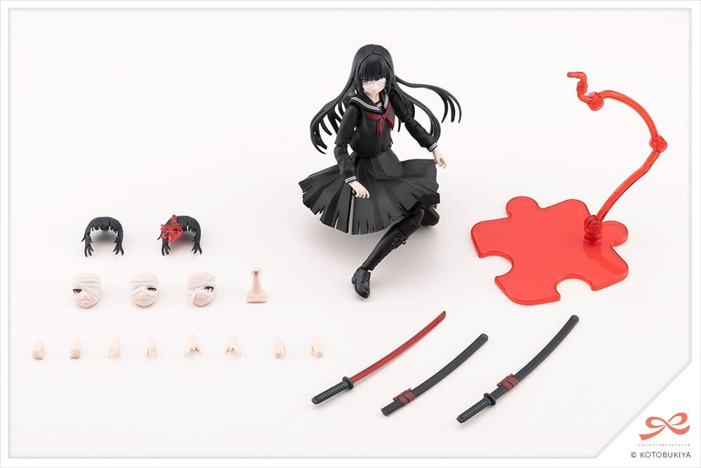 Kotobukiya Sousai Shojo Teien Kuon Yakushiji Maria Kagaribi Damage Ver. 1/10 Plastic Model Kit