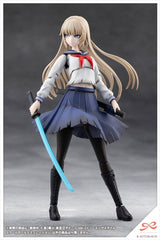 Kotobukiya Sousai Shojo Teien School Girl Emulation Kuon Yakushiji Maria Kagaribi Damage Ver. 1/10 Plastic Model Kit