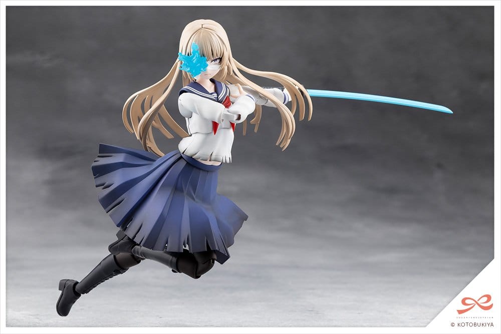 Kotobukiya Sousai Shojo Teien School Girl Emulation Kuon Yakushiji Maria Kagaribi Damage Ver. 1/10 Plastic Model Kit