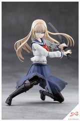 Kotobukiya Sousai Shojo Teien School Girl Emulation Kuon Yakushiji Maria Kagaribi Damage Ver. 1/10 Plastic Model Kit