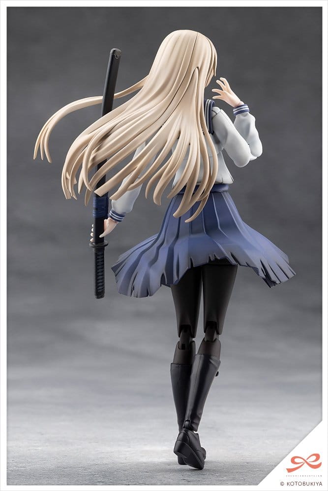 Kotobukiya Sousai Shojo Teien School Girl Emulation Kuon Yakushiji Maria Kagaribi Damage Ver. 1/10 Plastic Model Kit