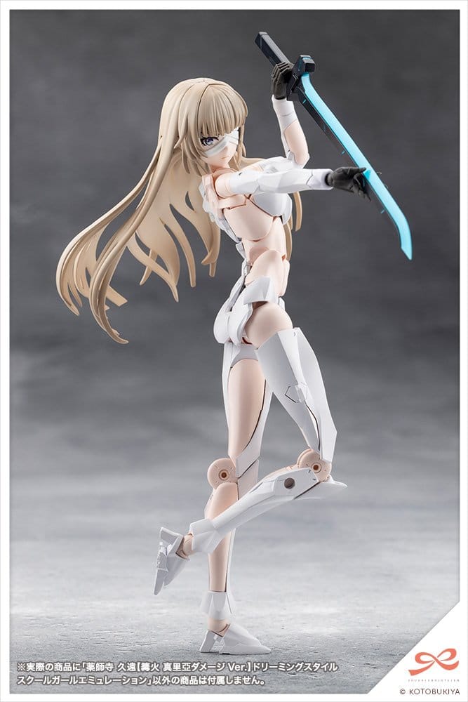 Kotobukiya Sousai Shojo Teien School Girl Emulation Kuon Yakushiji Maria Kagaribi Damage Ver. 1/10 Plastic Model Kit